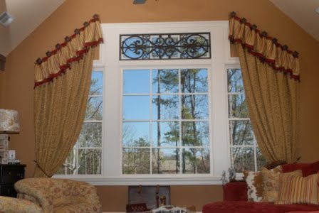 Youngblood Interiors The Perfect Pitch Draperies For A Vaulted