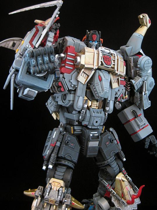 Transformers Live Action Movie Blog (TFLAMB) Dinobot Combiner