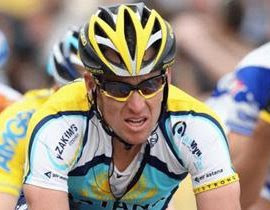 Lance Armstrong Suffers Collarbone injury