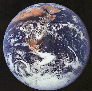 EArth as seen from space by the astronauts of Apollo 17. Photo Credit: NASA