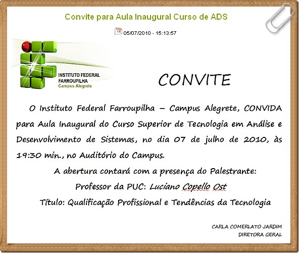 analise e de desenvolvimento sistemas