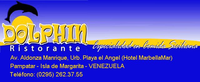 Restaurantes italianos: DOLPHIN  Pizzeria-restaurante en Pampatar, Margarita, Venezuela