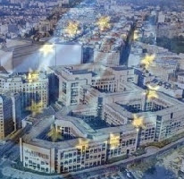 Le quartier européen à Bruxelles.