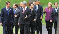 Les acteurs du G20 réunis le 26 juin 2010.