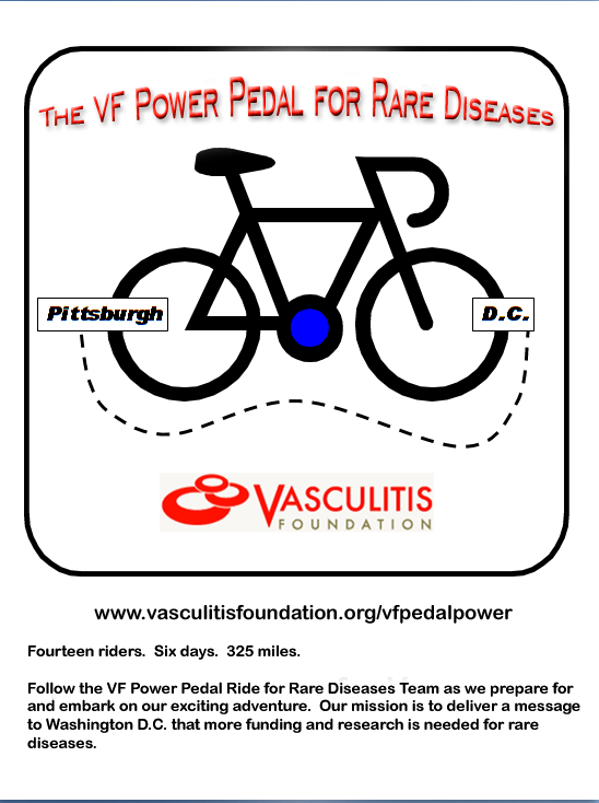 The VF Power Pedal Team Ride for Rare Diseases