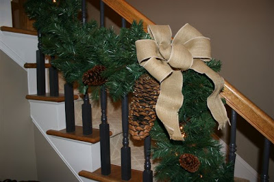 Simply LKJ: Outdoor Christmas Decor and Front Staircase~