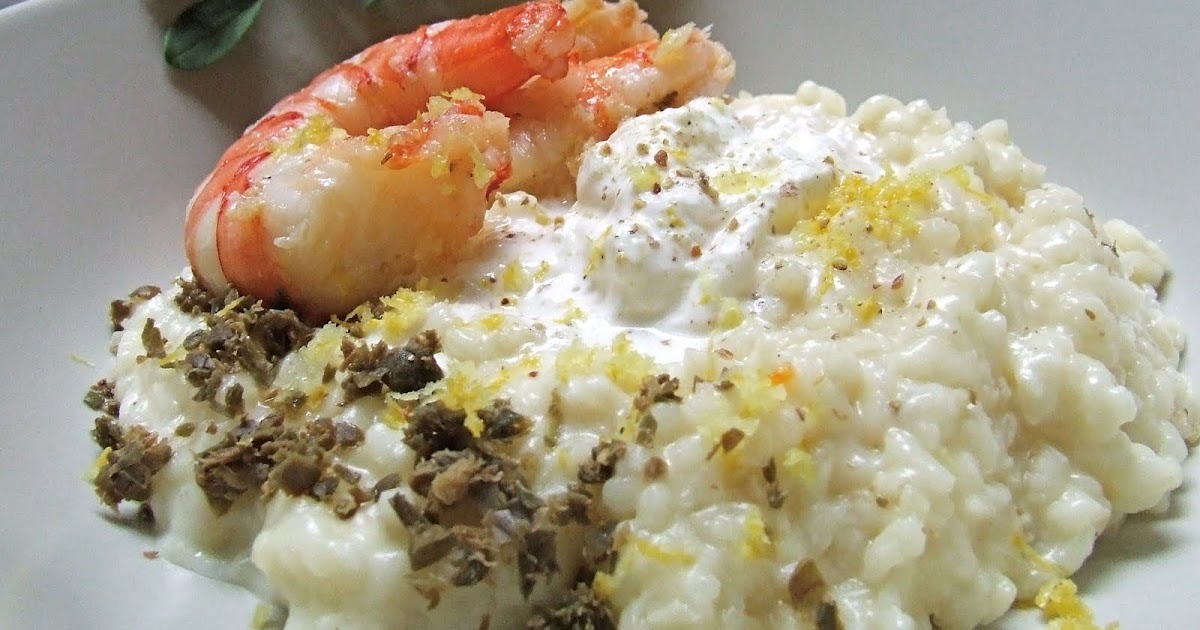 HYSTERIA LANE risotto al limone, gamberi e burrata