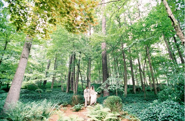 There is something about this forest wedding that appeals to me There is something about this forest wedding that appeals to me