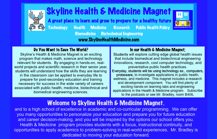 Skyline Health & Medicine Magnet