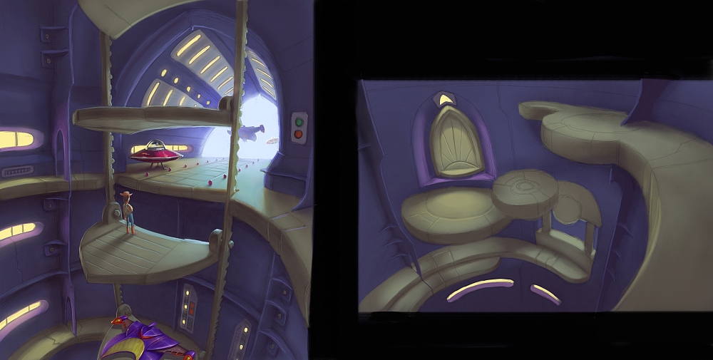 Sam's Tasty Art Spaceport