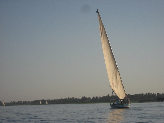 Faluka on the Nile