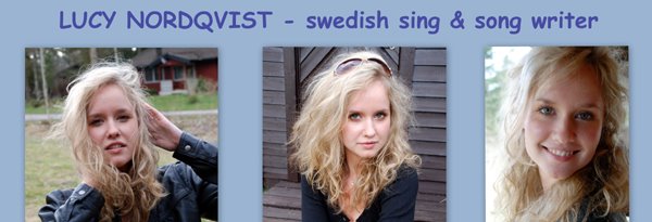 LUCY NORDQVIST - swedish singer & song writer
