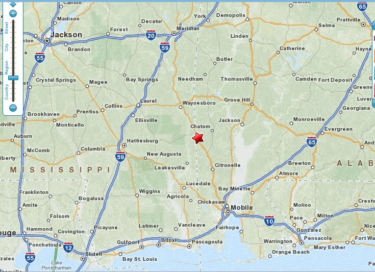 Batke/Reck Genealogy Where is Yellow Pine, Alabama?