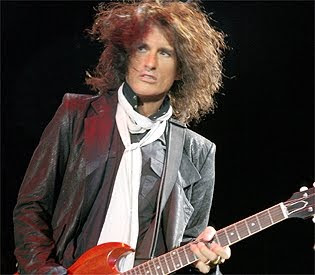 Joe Perry has several lines in the Rock 'n' Roller Coaster pre-show.