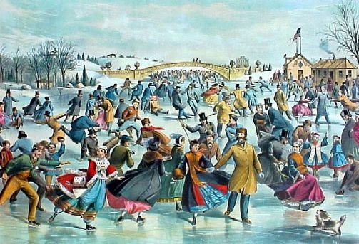 Ice Skating Christmas Cards 2021