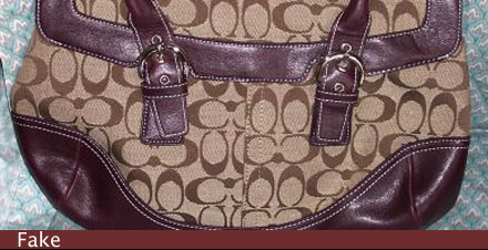 Cara Bezakan Beg Coach Original & Fake Melalui Creed Dalam Handbag Coa