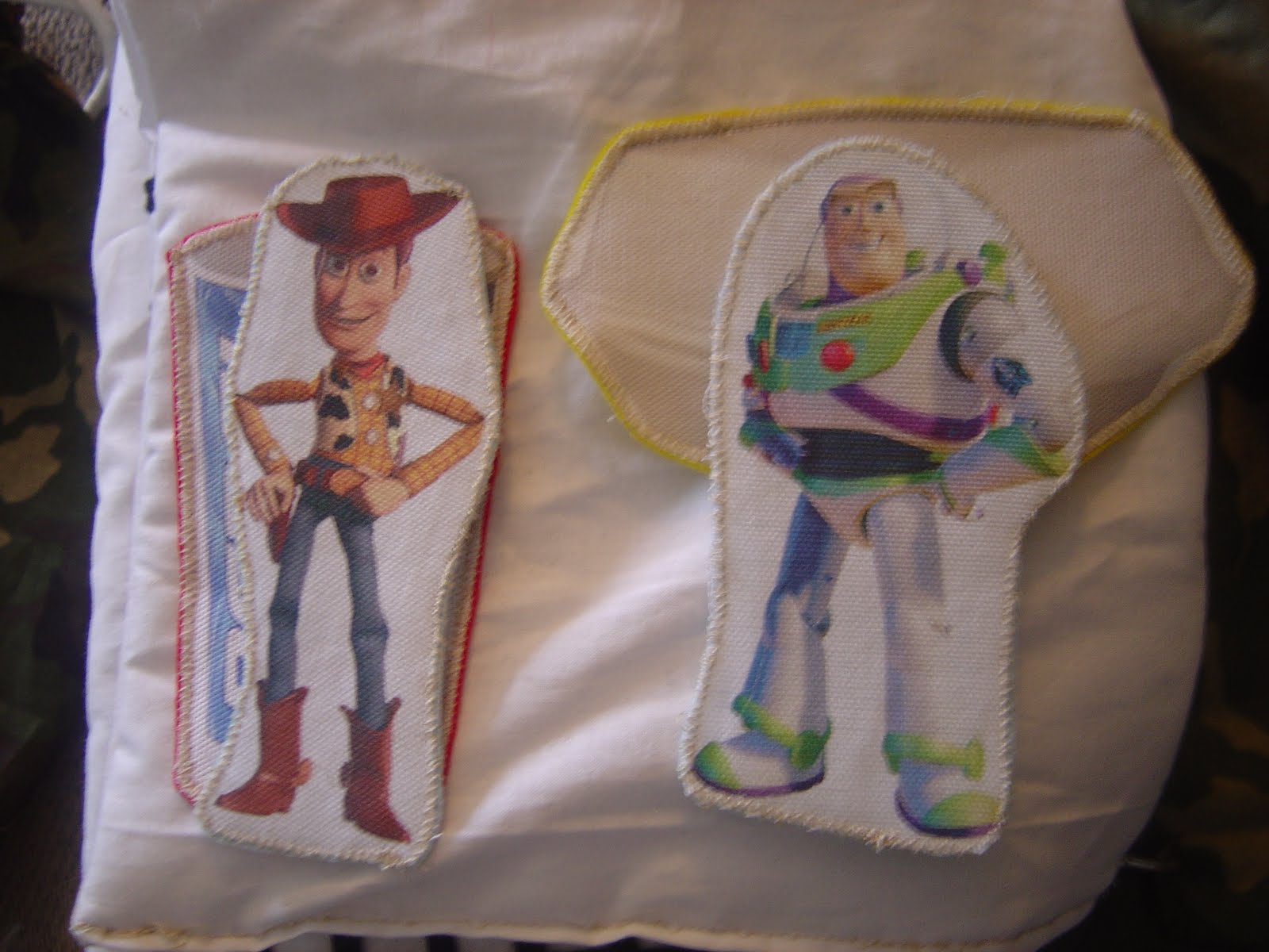 Mustard Seeds New Quiet Book Pages Thomas & Toy Story!