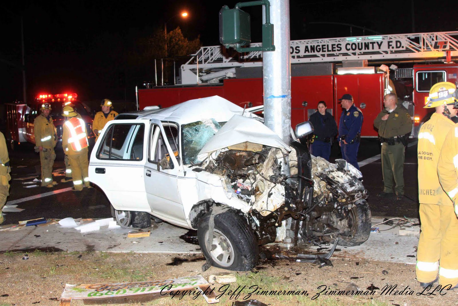 Zimmerman Media LLC Fatal Traffic Collision, Palmdale CA