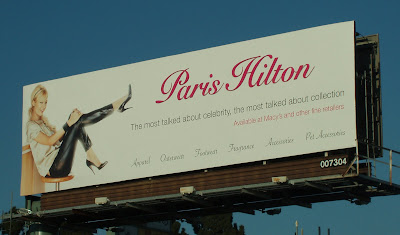 Paris Hilton Billboard, Los Angeles