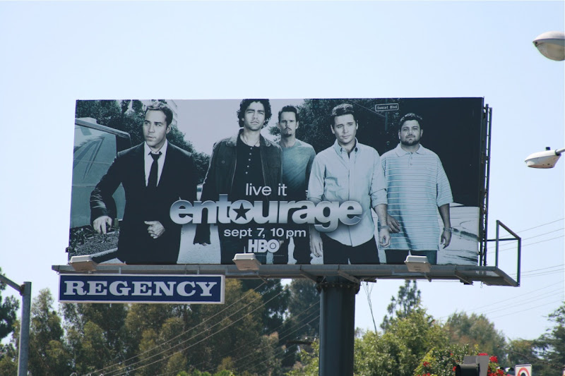 Entourage season 5 TV billboard