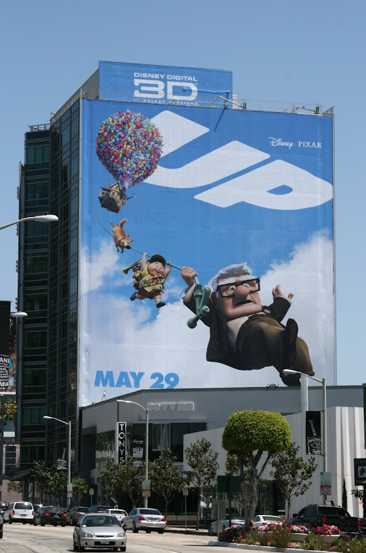 UP movie billboard