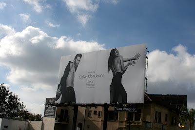 Calvin Klein Jeans body billboard