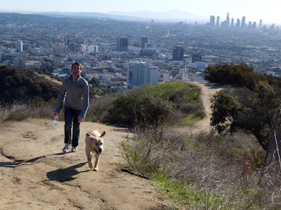 Cooper's Boxing Day 08 Runyon Canyon hike