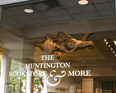 Huntington Gardens Book Store angel