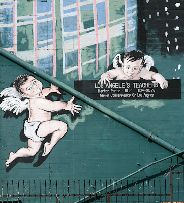 Hector Ponce mural angels