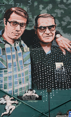 Stand and Deliver mural tribute by Hector ponce