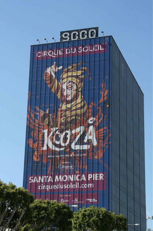 Cirque du Soleil Kooza billboard