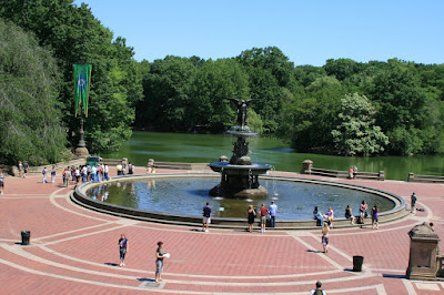 Bethesda Fountain in Central Park, New York