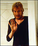Welsh actor Rhys Ifans as Spike in Notting Hill
