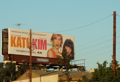 The USA version of Kath & Kim billboard poster