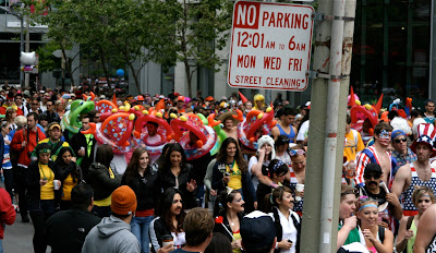 Bay to Breakers revelers 2010