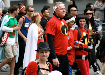 Incredibles costumes Bay to Breakers 2010