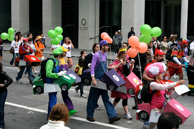 Mario Karts Bay to Breakers 2010