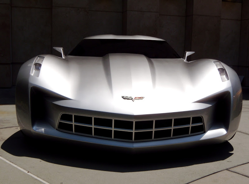 Transformers 2 Sideswipe Corvette Stingray concept car front view