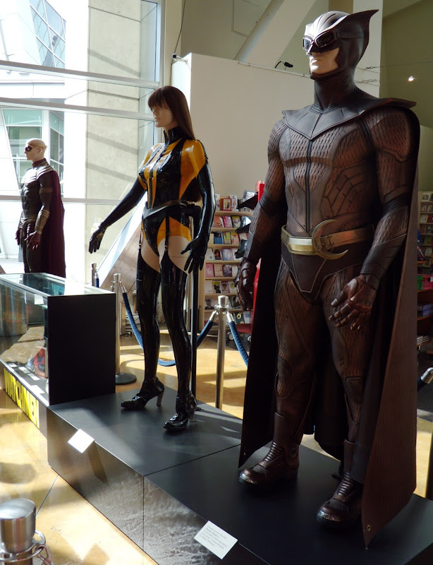 Original Watchmen film costume display