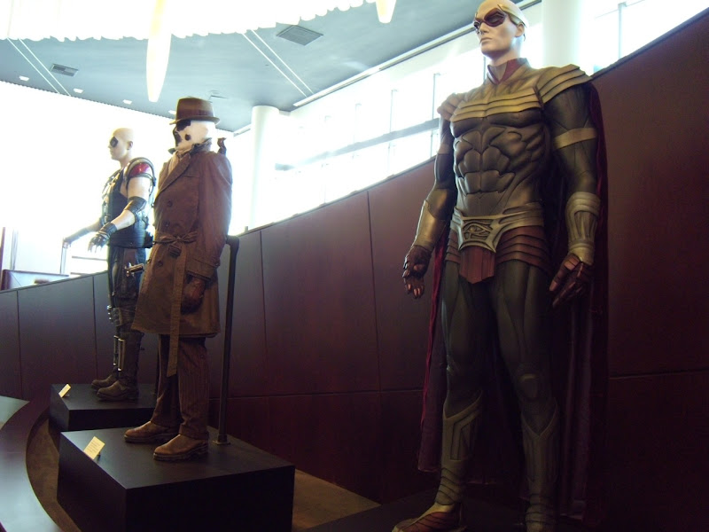 Actual Watchmen film costume exhibit