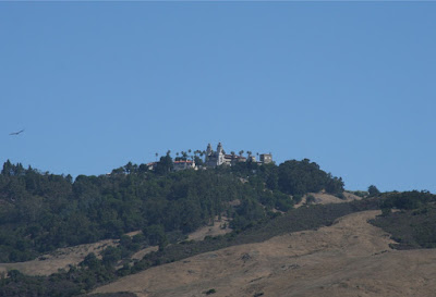 Hearst Castle view San Simeon Hills