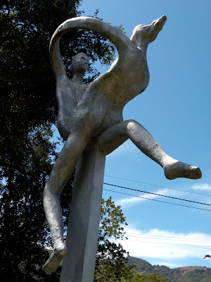 The Dancers sculpture Toby Heller Carmel