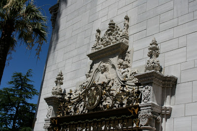 Hearst Castle winged imagery