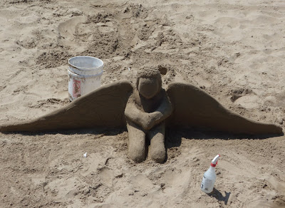 Beach angel Santa Barbara