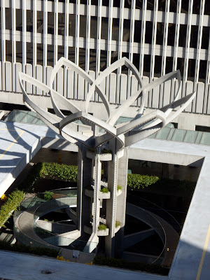 The Tulip sculpture Embarcadero Center San Francisco