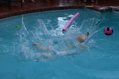 Pool Cooper makes a big splash