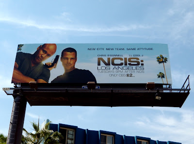 NCIS Los Angeles TV billboard