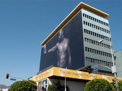 Nike Pro Sports male model billboard