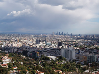 Sprawling Los Angeles Downtown view