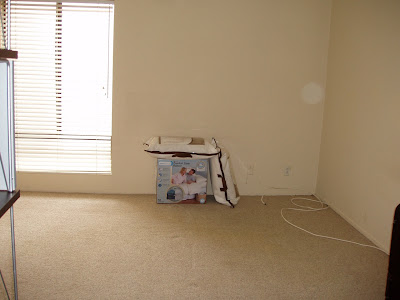 Empty master bedroom